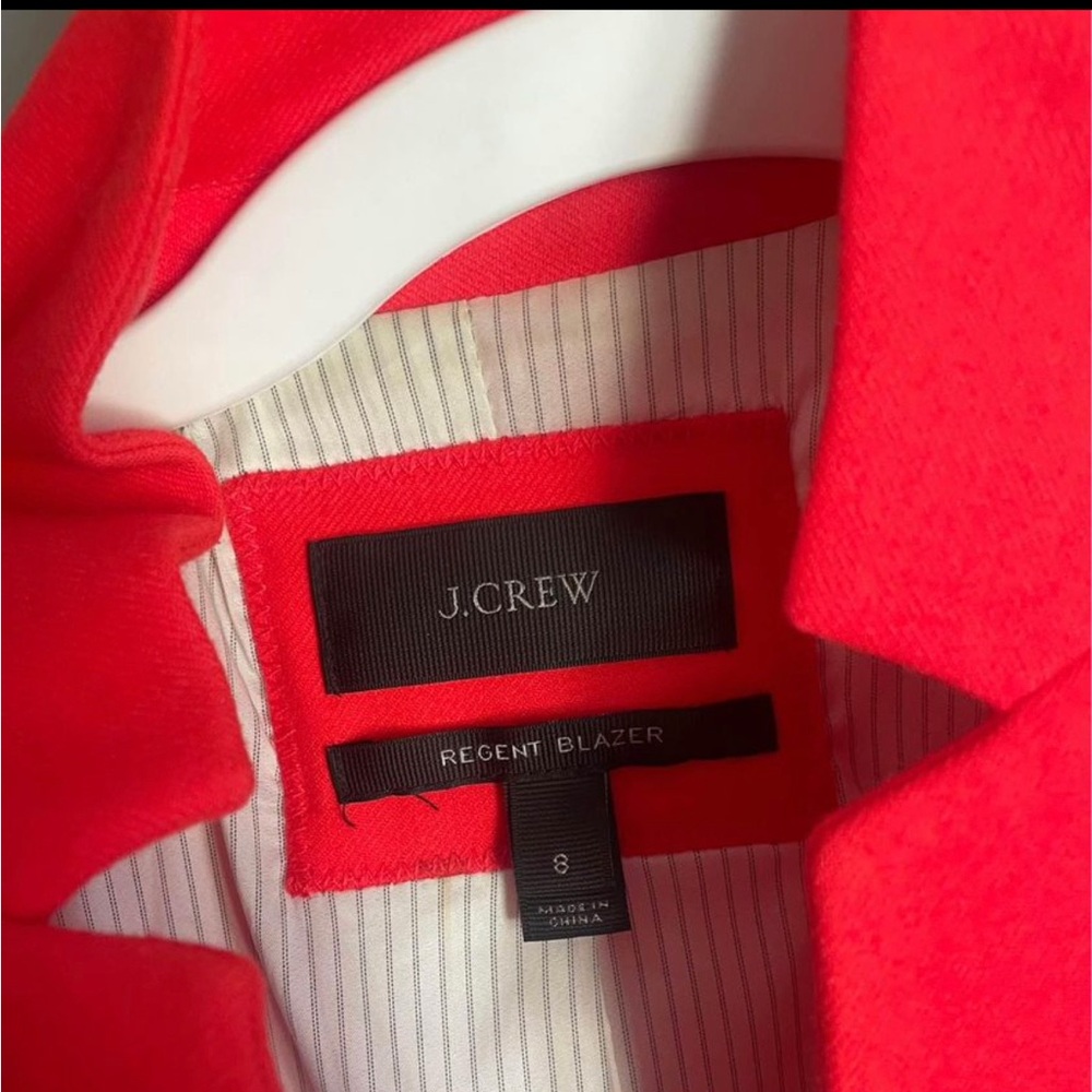 J. Crew Regency Blazer - deep orange